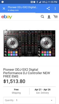pioneer ddj sx