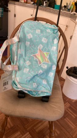 Rolling  Duffel. 18”.  New 