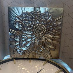 Metal Flower Wall Art