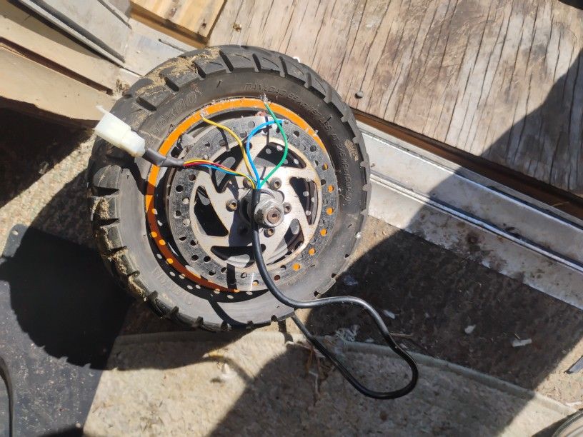 Scooter Motor And Tire