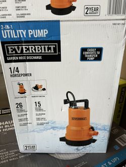 Everbilt Water Pump 