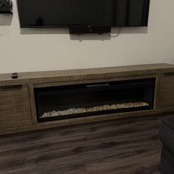 Fireplace space heater