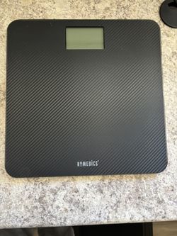 HoMedics Carbon Fiber Glass Bathroom Scale