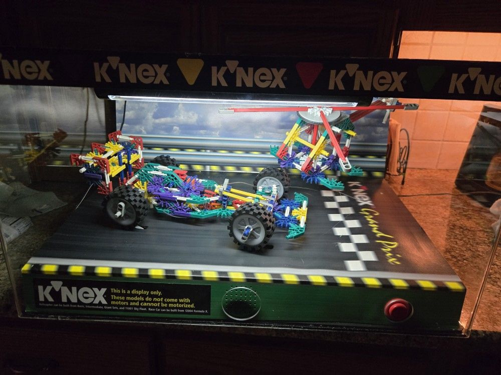 Vintage Knex Retail Display Case