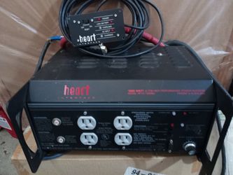 1200 Heart interface Inverter, with controller, like new
