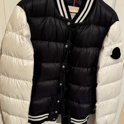 Moncler Sleeve Varsity Jacket 