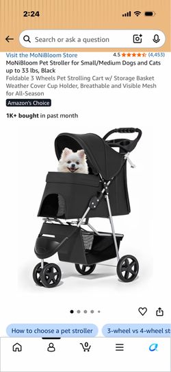 Dog stroller