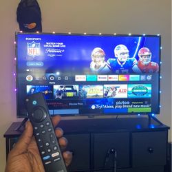 Brand new 42” Fire  tv with LED perimeter