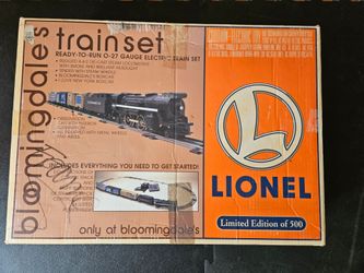 Lionel limited edition ready- to- run O-27 guage electric train set