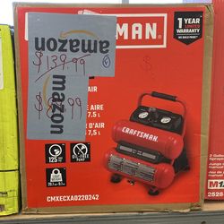 Craftsman twin hot dog air compressor