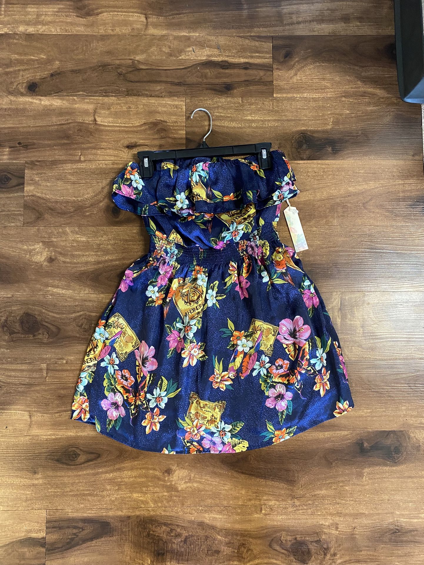 Brand new womans forever 21 brand purple floral dress up for sale