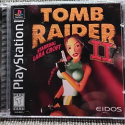 Playstation 1 Tomb Raider 2: starring Lara Croft complete game