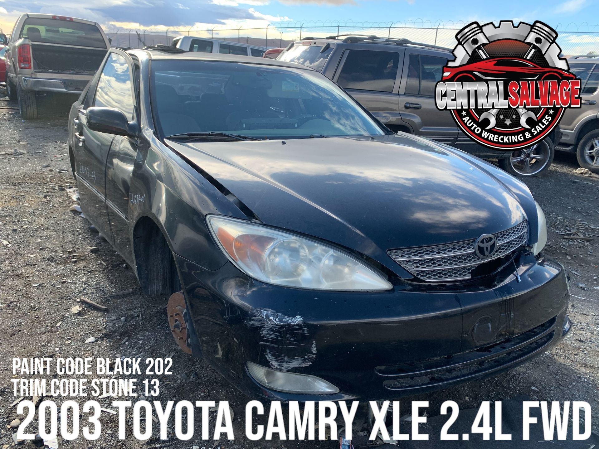 2003 Toyota Camry XLE 2.4L FWD Partout Parts Only