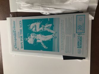Cubs NL championship newspaper plate