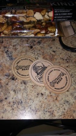 Three Tumwater brew tokens