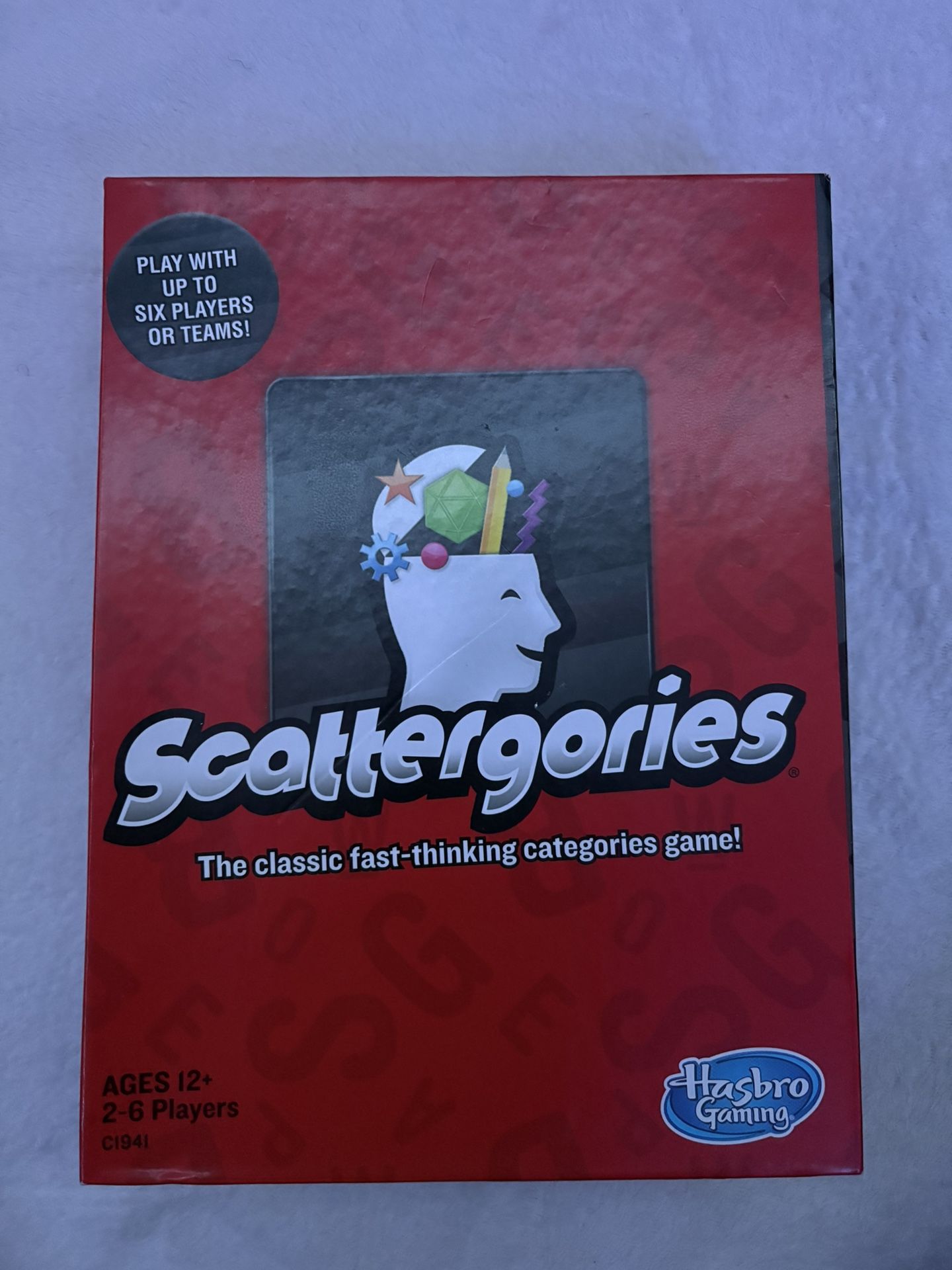 Scattergories Game