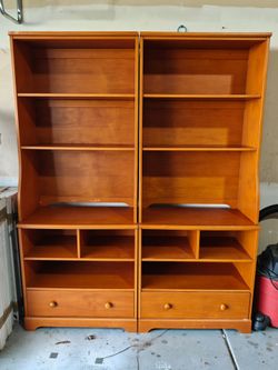 Wall Unit Bookshelves