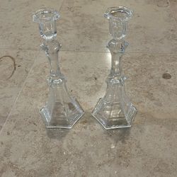 Crystal Candlesticks