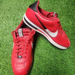 Nike Cortez NBA SE Red White Black Running Shoes Rare CI1047-600 Mens Size 10 Rare