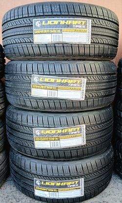 4 NEW LIONHART 225/45/17
$345 CASH PRICE‼️
 FREE INSTALLATION‼️