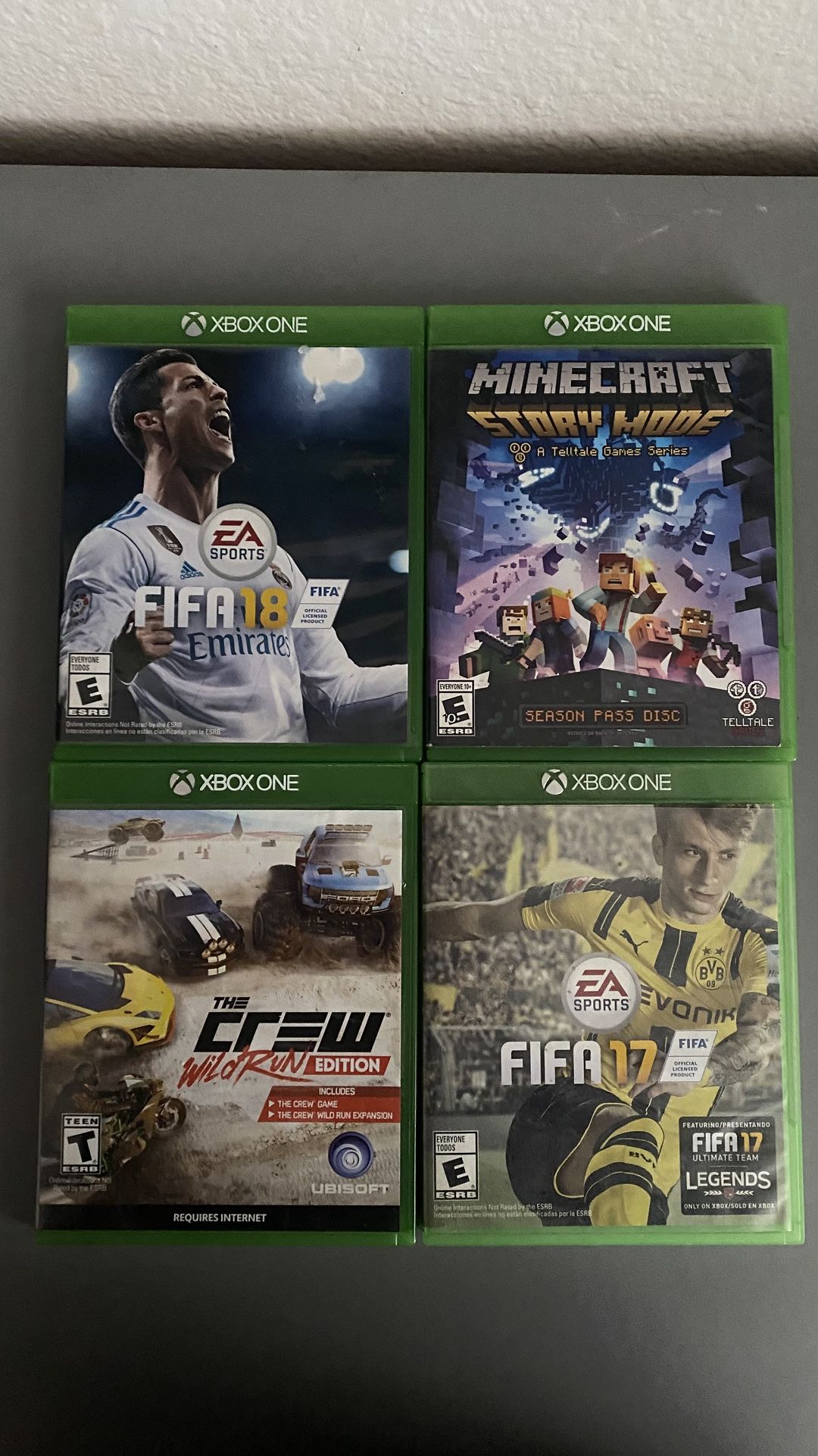 4 xbox one games 