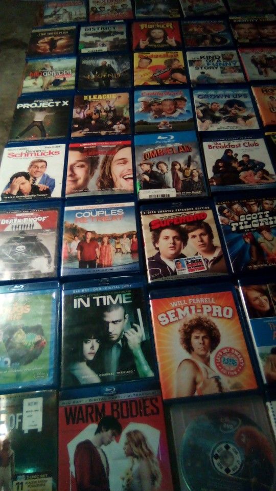 Lot of Blu-Ray Movies (52)