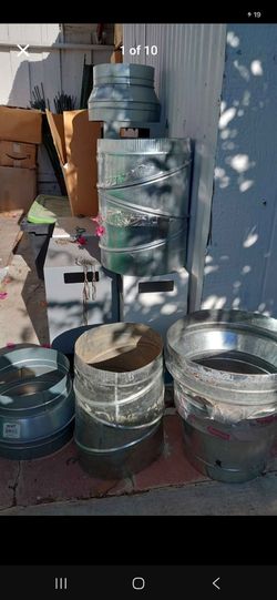 Galvanized HVAC Duct Fittings Lot
