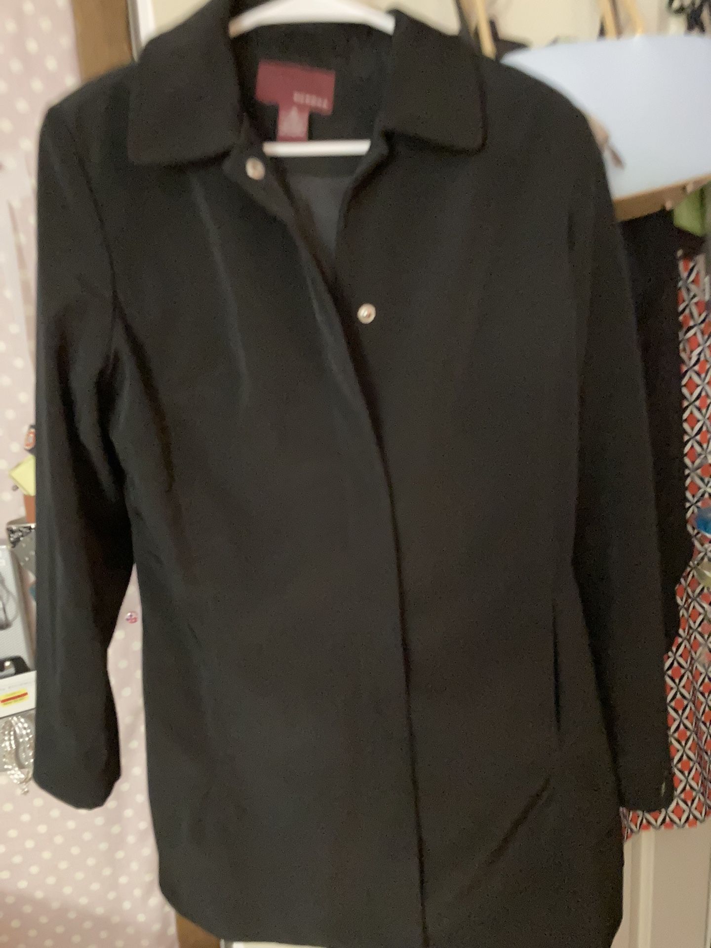 Merona Black Ladies jacket Sz M-reduced 5.75