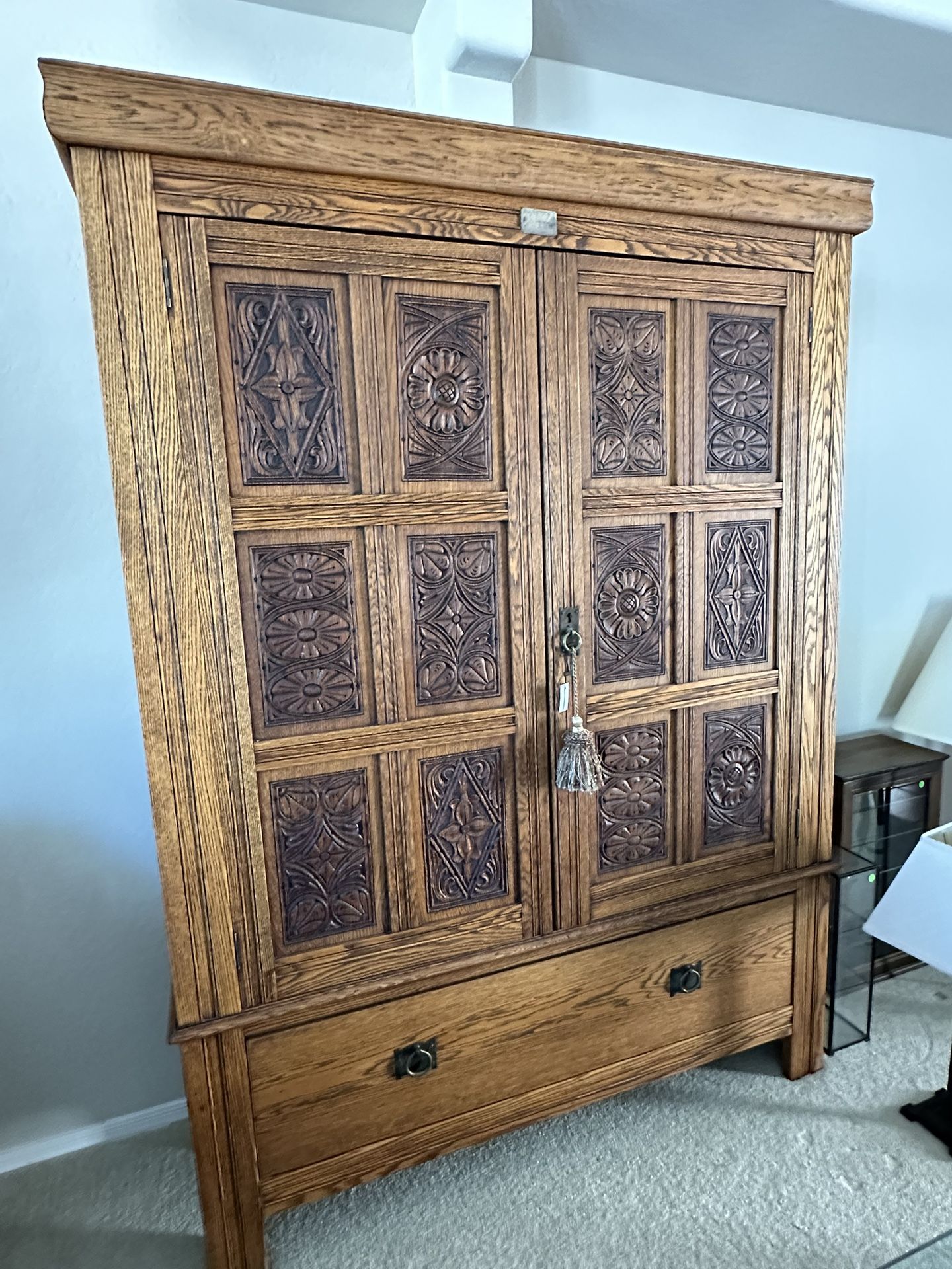 Decorative Wooden Armoire