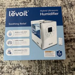 💧 Levoit Hybrid Ultrasonic Humidifier – Warm & Cool Mist – Brand New 🏡