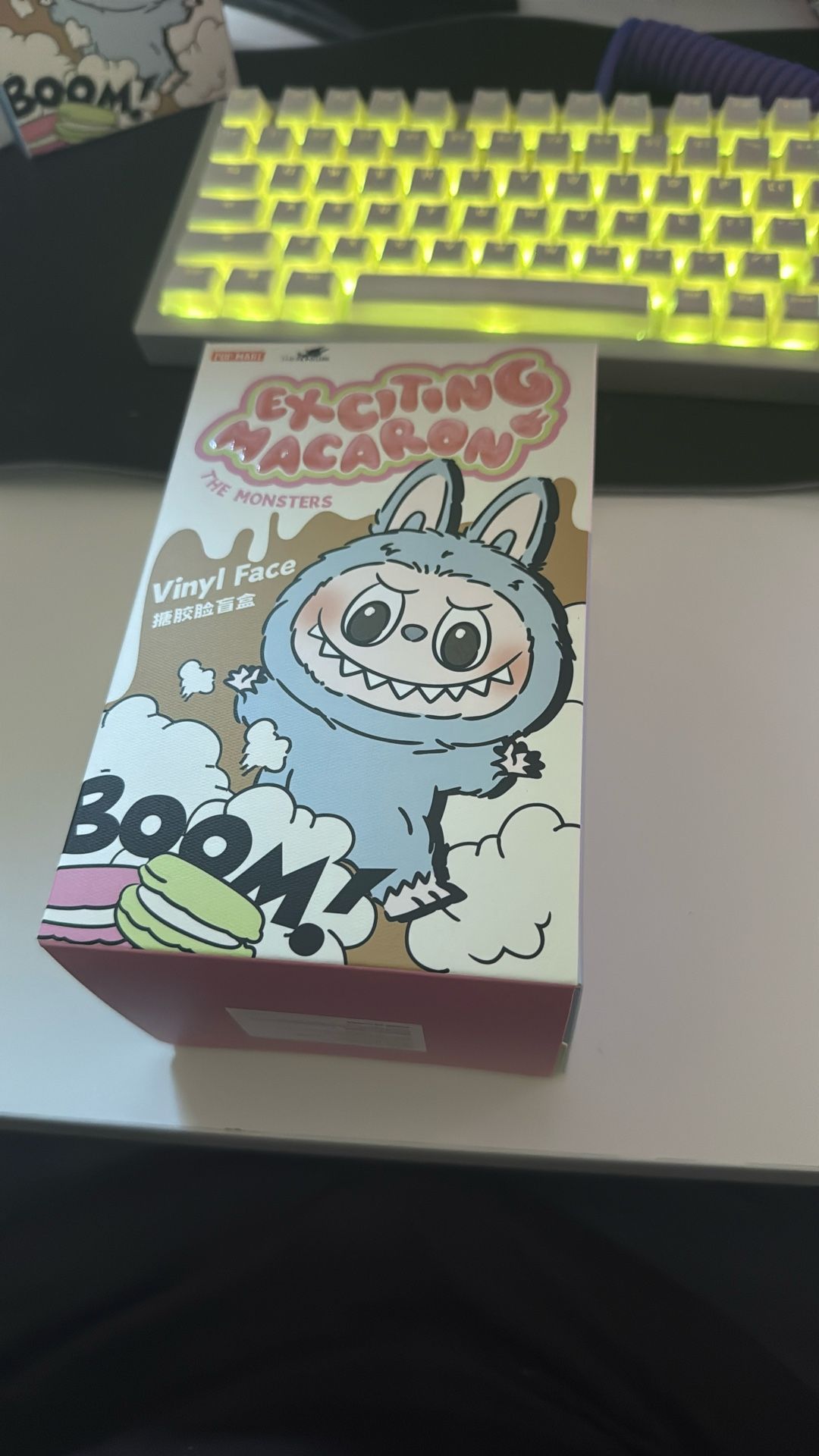 SESAME BEAN EXCITING MACARON LABUBU