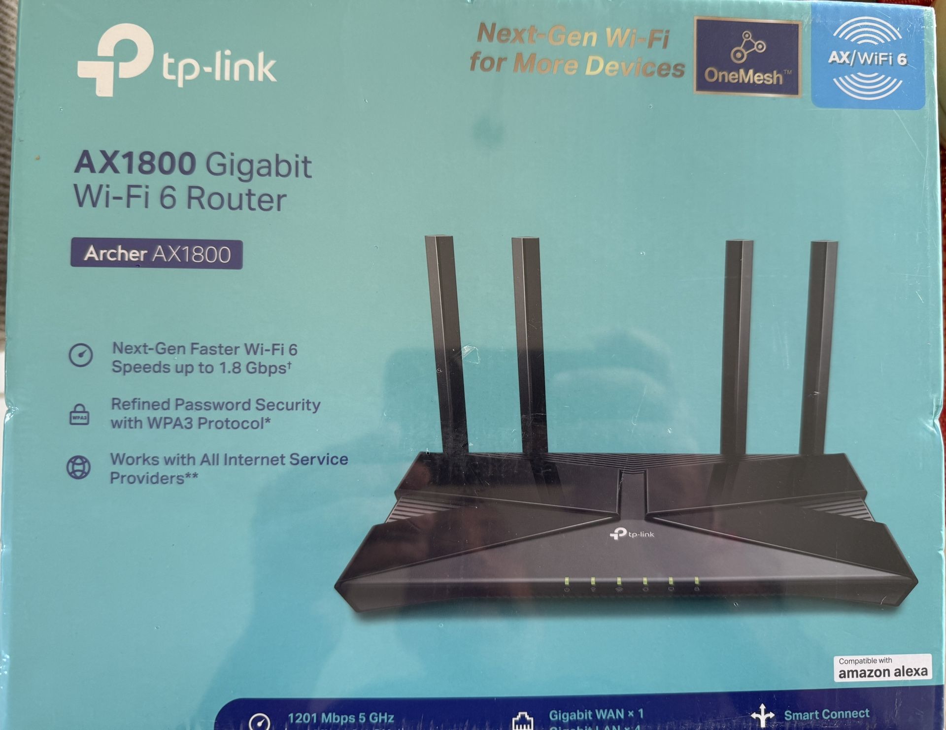 Wi-Fi 6 Router AX1800
