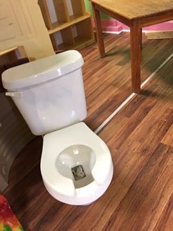 Kids size toilet