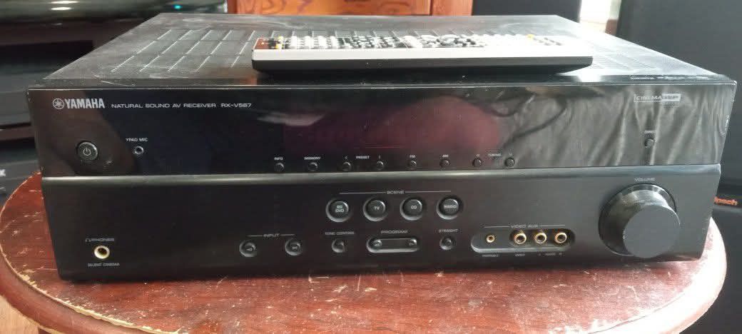 YAMAHA 7.1 CHANNELS HOME THEATER RECEIVER WITH REMOTE AND HDMI PORTS $200 FINAL PRICE