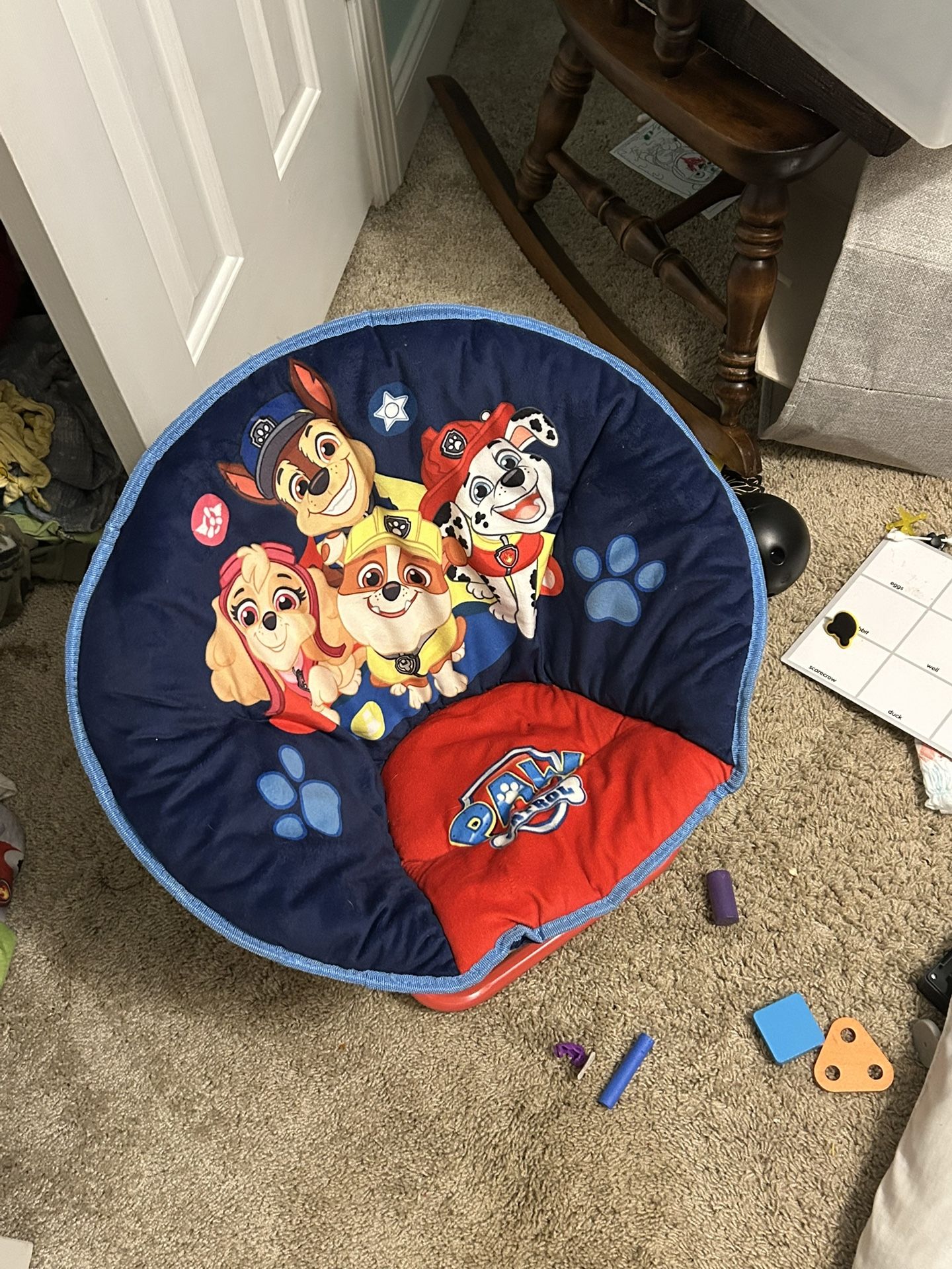 Paw Patrol Kids Chair 🐾 🚒