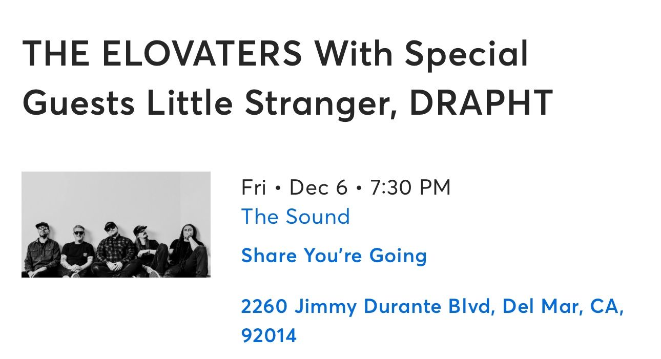 Elovaters at Del Mar