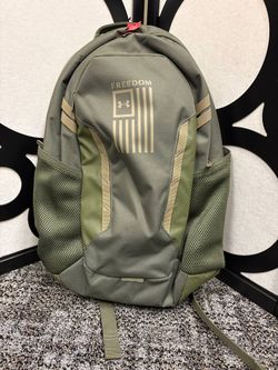 Under Armour FREEDOM Unisex Backpack, Marine OD Green/Marine OD Green, One Size
