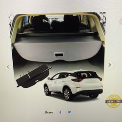 2015 - 2022 Nissan Murano Retractable Cargo Trunk Cover - Black Like New $150.00 or Best Offer