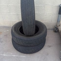 3 Tires For Trailer 205/75R15