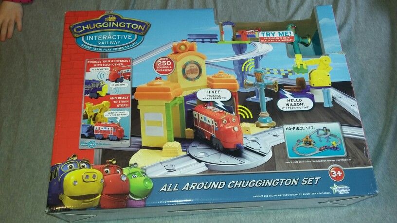 NEW chuggington interactive railway all around chuggington set
