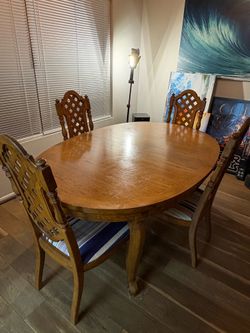 Solid Wood Family Dining Table