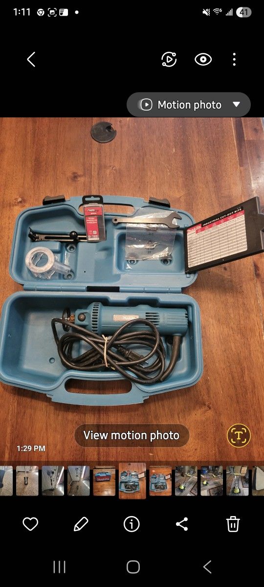 Handmade Ramp ,also Makita Dry Wall Cutter