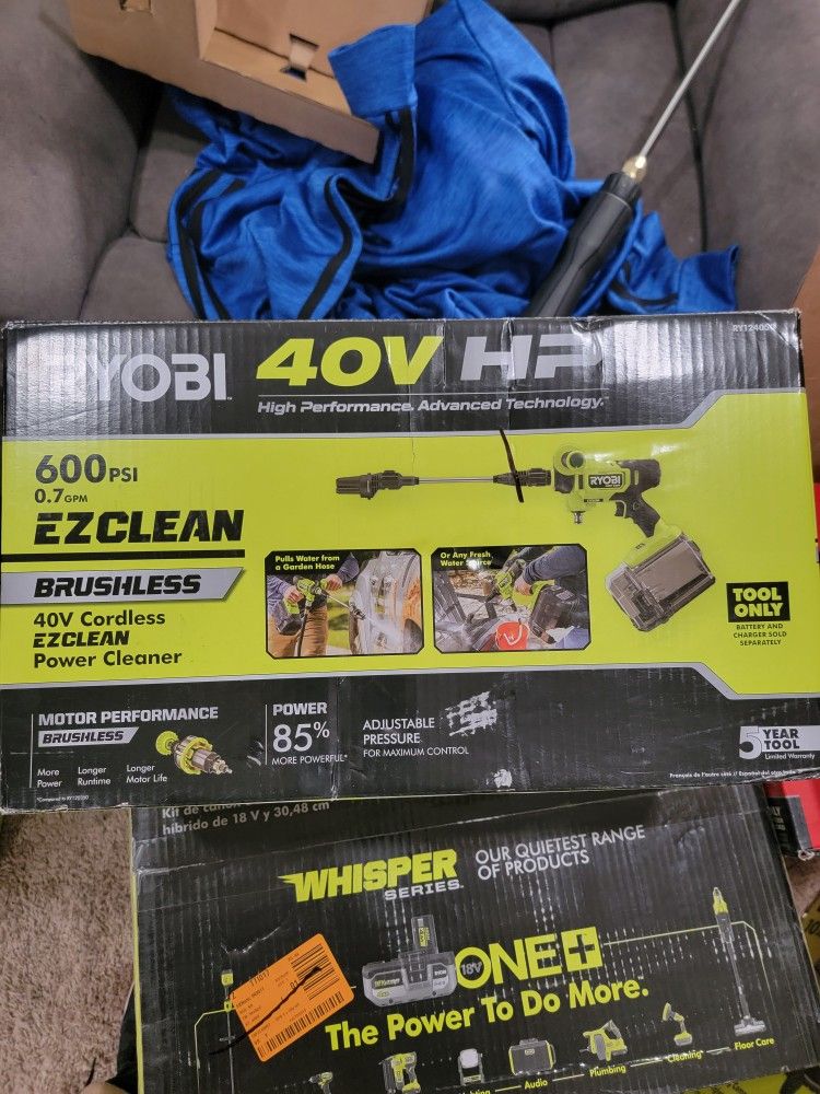 Pressure Washer Ryobi 18v TOOL ONLY