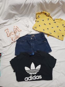 Justice H&M Adidas girls size 10/12