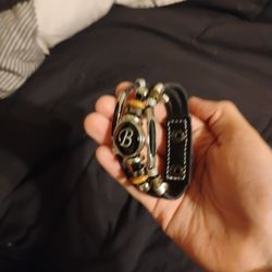 B Initial Bracelet 