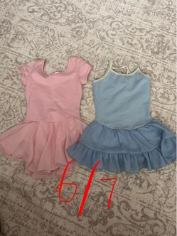 9 pieces Dance/Gymnastics Leotards & Dresses