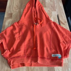 Hollister Womens Cropped Hoodie