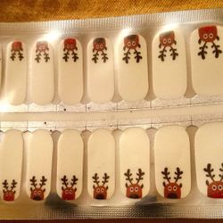 Rednose Reindeer!FFBoutique Nail Polish Strip!Free Sample/Entries!