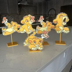 Lion King  Center Pieces 