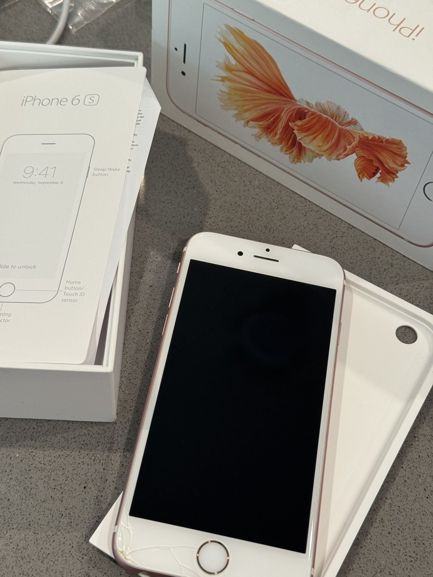 📱 Apple iPhone 6s Rose Gold – For Parts